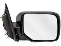 OEM 2011 Honda Pilot Mirror, Passenger Side (Flat Black) - 76208-SZA-A11ZA