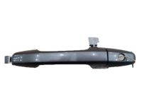 OEM 2010 Honda Pilot Handle Assembly, Driver Side Door (Outer) (Bali Blue Pearl) - 72180-SNE-A11ZP