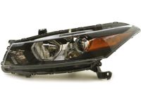 OEM 2010 Honda Accord Headlight Assembly, Driver Side - 33150-TE0-A01