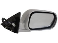 OEM 2001 Honda Accord Mirror Assembly, Passenger Side Door (Satin Silver Metallic) (R.C.) - 76200-S4K-A41ZE