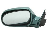 OEM 1991 Honda Accord Mirror Assembly, Driver Side Door (Arcadia Green Pearl) (R.C.) - 76250-SM1-C26ZM