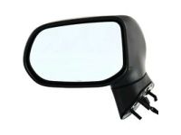 OEM 2011 Honda Civic Mirror Assembly, Driver Side Door (Polished Metal Metallic) (R.C.) - 76250-SNE-A02ZQ