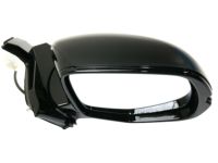 OEM 2020 Honda Ridgeline Mirror Assembly, Passenger Side Door (Crystal Black Pearl) (R.C.) - 76200-T6Z-A41ZB