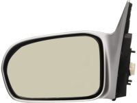 OEM 2002 Honda Civic Mirror Assembly, Driver Side Door (Satin Silver Metallic) (R.C.) - 76250-S5D-A21ZE