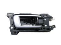 OEM 2011 Honda Pilot Handle Assembly, Passenger Side Inside (Graphite Black) - 72120-SZA-A01ZB