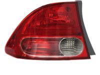 OEM Honda Civic Lamp Unit, L. - 33551-SNA-A02