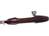 OEM 2013 Honda Pilot Handle Assembly, Left Rear Door (Outer) (Dark Cherry Pearl) - 72680-SNE-A11ZU