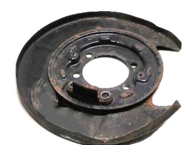 Nissan 44020-EG010 Plate Assembly-Back, Rear Brake R