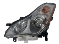 OEM 2012 Infiniti EX35 Left Headlight Assembly - 26060-1BA4A