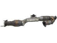 OEM 2016 Nissan Pathfinder Exhaust Tube Assembly, Front - 20020-9NB0B