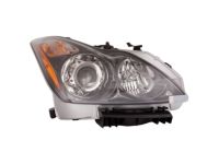 OEM 2014 Infiniti Q60 Right Headlight Assembly - 26010-1NL0B