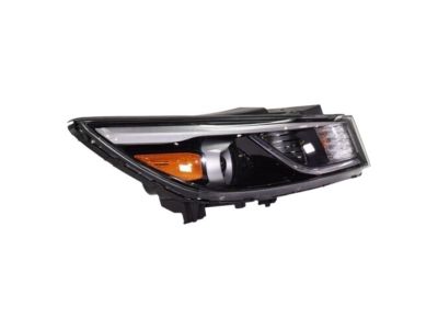 Kia 92102A9120 Passenger Side Headlight Assembly