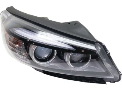 Kia 92102C6000 Passenger Side Headlight Assembly