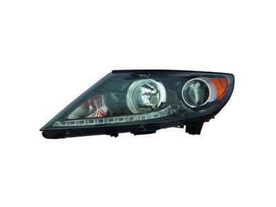 Kia 921013W720 Driver Side Headlight Assembly