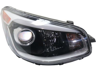 Kia 92101B2750 Driver Side Headlight Assembly