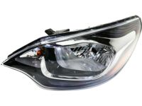 OEM 2017 Kia Rio Driver Side Headlight Assembly - 921011W100