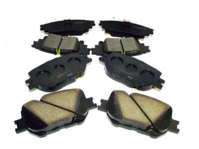 Lexus 04465-30480 Front Disc Brake Pad Kit