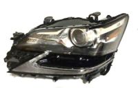 OEM 2019 Lexus GS350 Headlamp Unit With Gas, Left - 81185-30J30