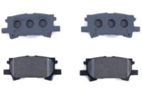 OEM 2020 Lexus RX450hL Rear Disc Brake Pad Kit - 04466-48160