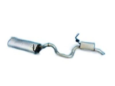 Mopar 68044067AA Exhaust Muffler And Tailpipe