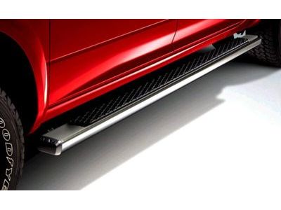 Mopar 82213271AC Stainless Steel, Cab Length Tubular Side Steps for Crew Cab