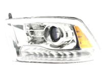 OEM 2013 Ram 3500 Headlight, Driver Side - 68093217AD