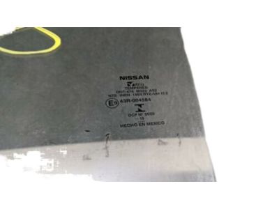 Nissan 82301-5RB0A Glass Assy-Rear Door Window, LH