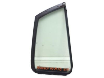 Nissan 82263-8J000 Glass-Rear Door Corner, LH