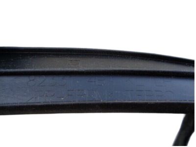 Nissan 82331-4BA0A Glass Run Rubber-Rear Door Window, LH