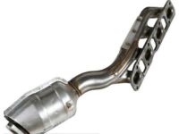 OEM 2008 Nissan Armada Exhaust Manifold With Catalytic Converter Passenger Side - 14002-ZT01D