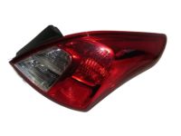 OEM 2017 Nissan Versa Lamp Assembly-Rear Combination, RH - 26550-3AN0A