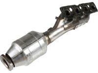OEM 2005 Nissan Armada Exhaust Manifold With Catalytic Converter Driver Side - 14002-7S00C