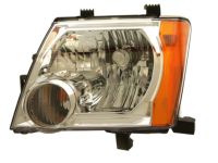 OEM 2010 Nissan Xterra Driver Side Headlight Assembly - 26060-EA025