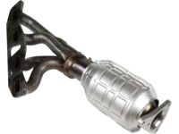 OEM 2007 Nissan Frontier Exhaust Manifold With Catalytic Converter Passenger Side - 14002-EA00A