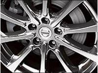 OEM 2007 Nissan Sentra Wheel Center Caps - 40343-5Y700