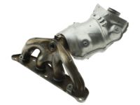 OEM 2012 Nissan Sentra Exhaust Manifold With Catalytic Converter Passenger Side - 14002-ZJ60A