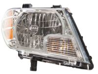 OEM 2009 Nissan Frontier Passenger Side Headlight Assembly - 26010-ZL40B