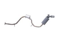 OEM Toyota Corolla iM Muffler & Pipe - 17430-37661