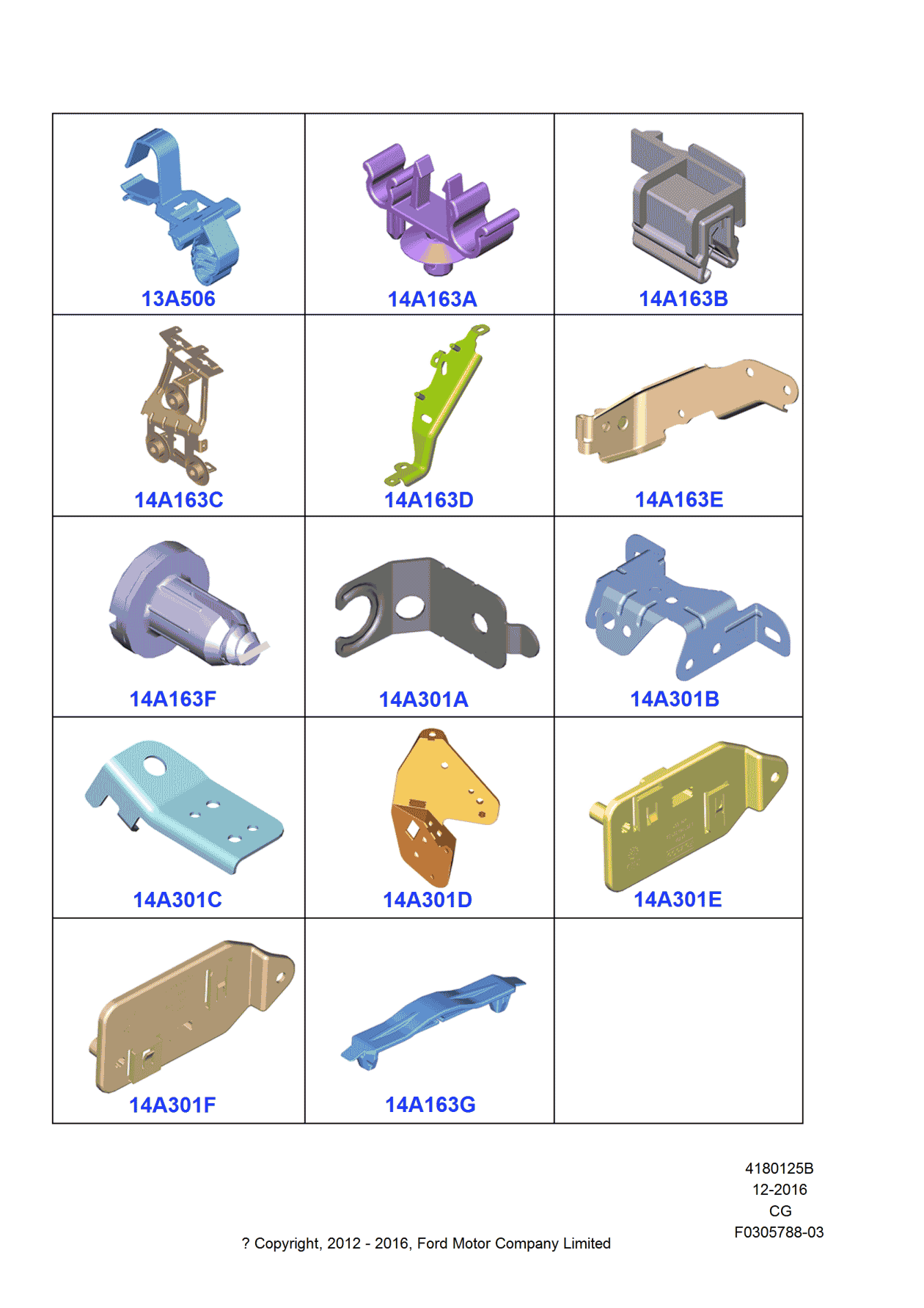 Ford DG9Z-14A301-N Bracket - Relay