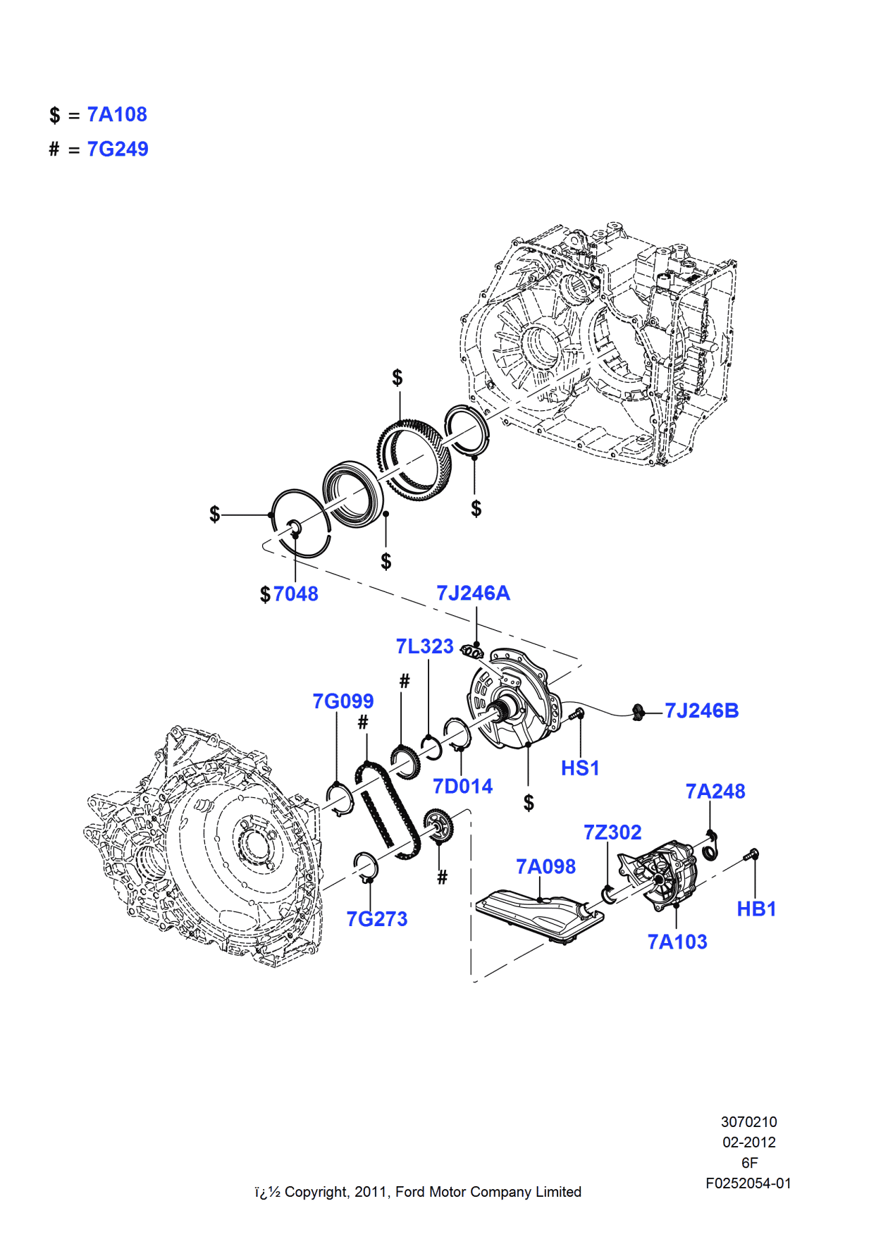 Ford BT4Z-7A108-A Support