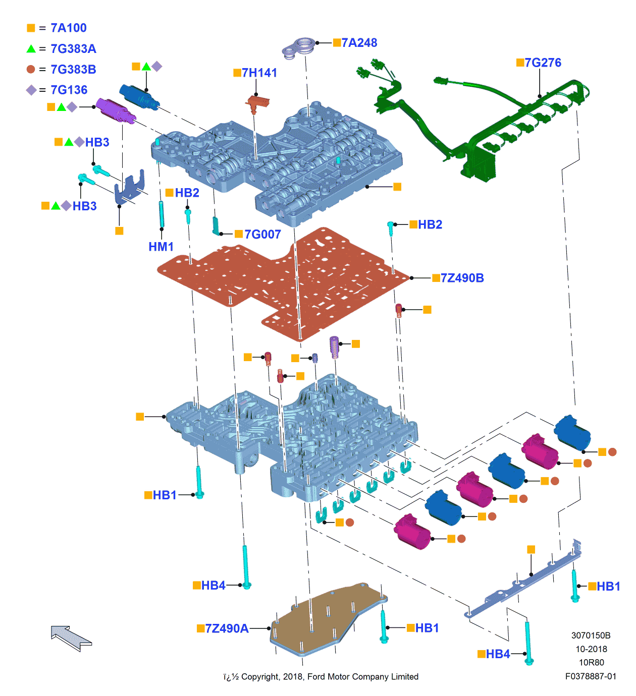 Ford -W717786-S300 Bolt