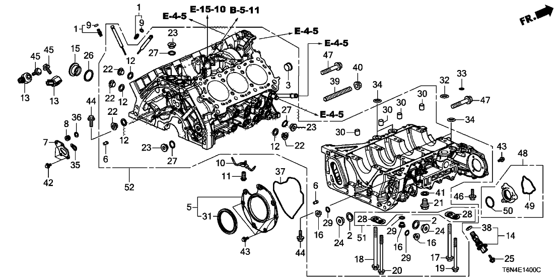 Acura 90007-58G-A01 Bolt, Flange (11X160)