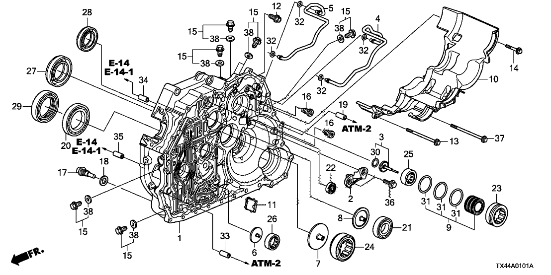 Acura 90002-RT4-000 Bolt, Flange (6X30)