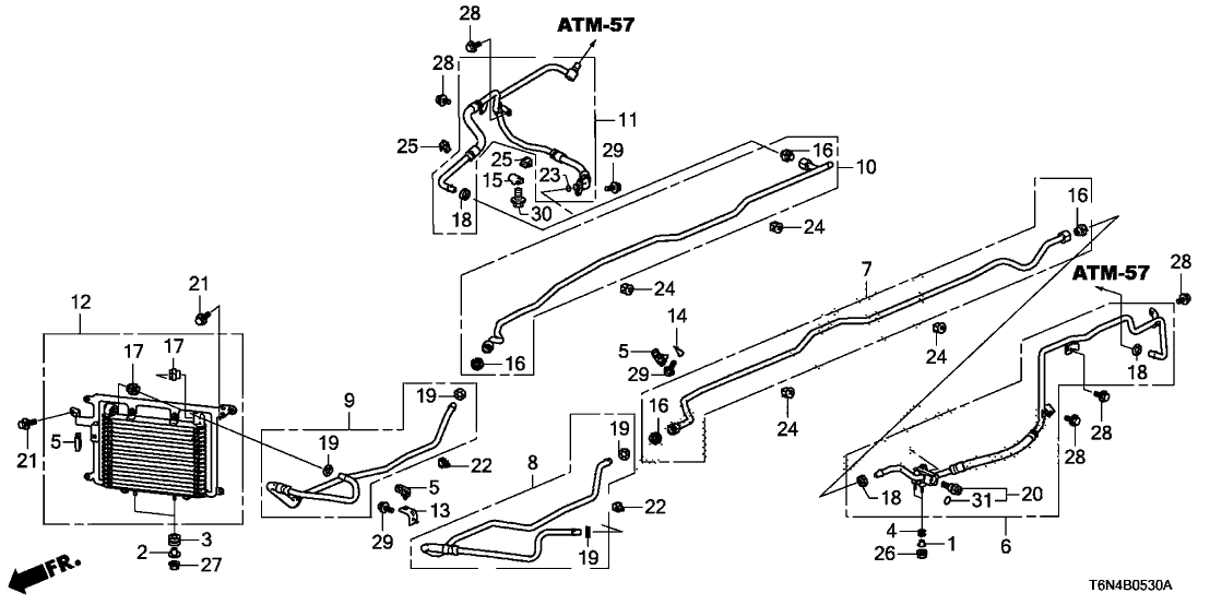 Acura 25920-58H-A01 Connector Assembly, Quick