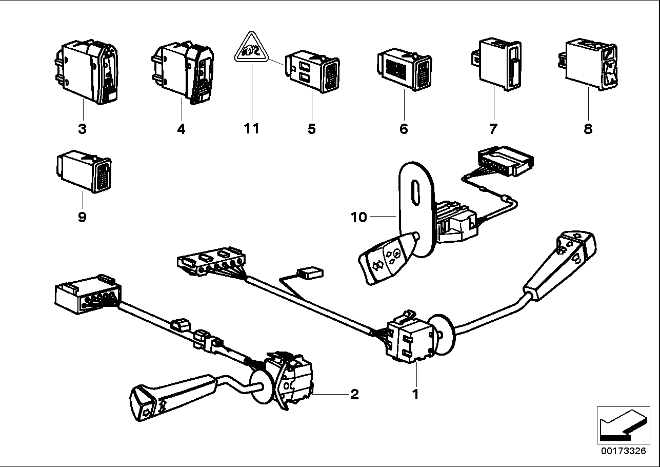 BMW 61-31-1-390-808 Voltage.Regulator For Instrument.Illumination