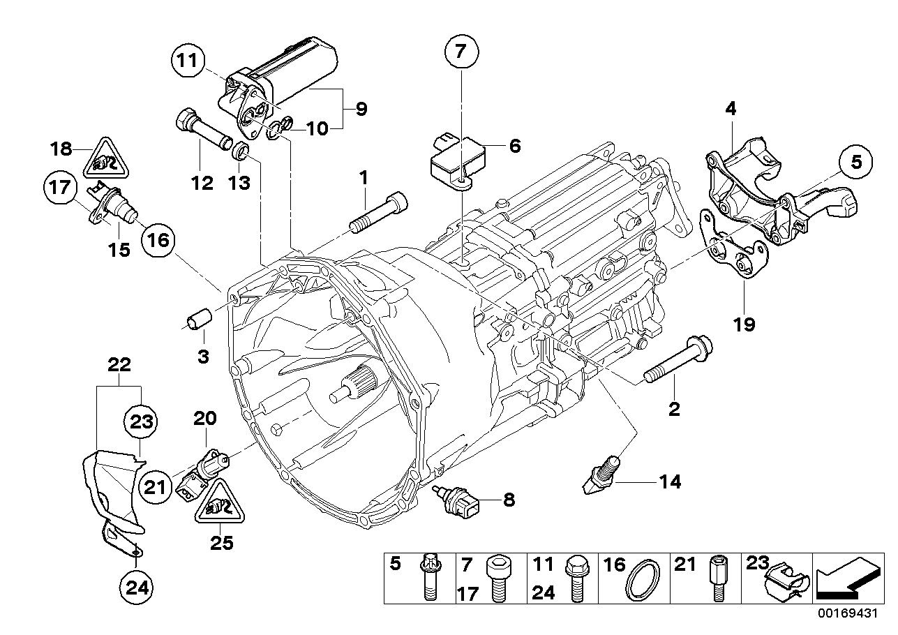 BMW 11-41-7-836-233 Gasket