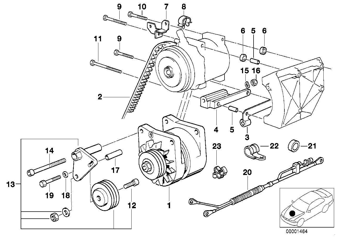 BMW 07-11-9-900-187 Fillister Head Screw