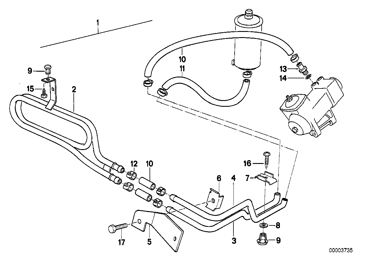 BMW 07-11-9-907-779 Fillister Head Self-Tapping Screw