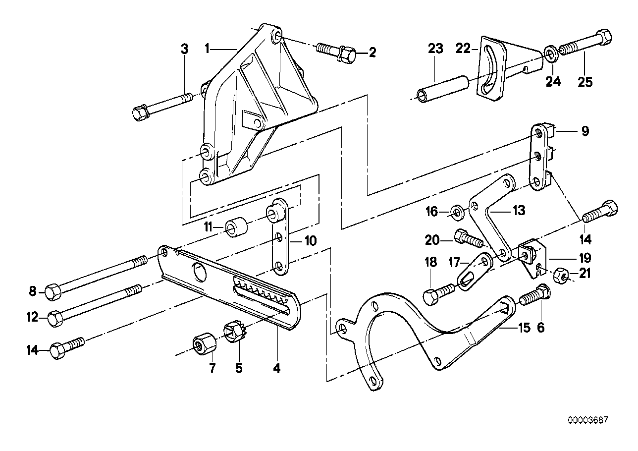 BMW 07-11-9-912-980 Hex Bolt With Washer