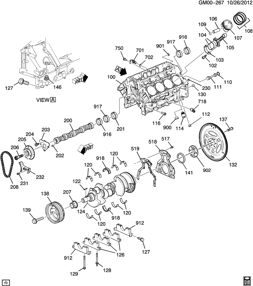 GM 12585994 Camshaft Gear